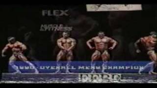 Gary Shelmerdine 1990 Efbb British Bodybuilding Overall Champion
