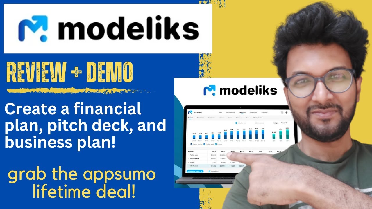 Modeliks Review + Demo – Create a financial plan, pitch deck, and ...
