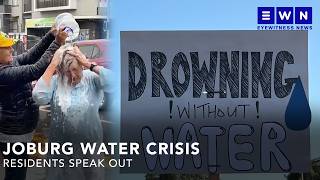 'This is our reality' – Elderly resident speaks out on Joburg water shortage