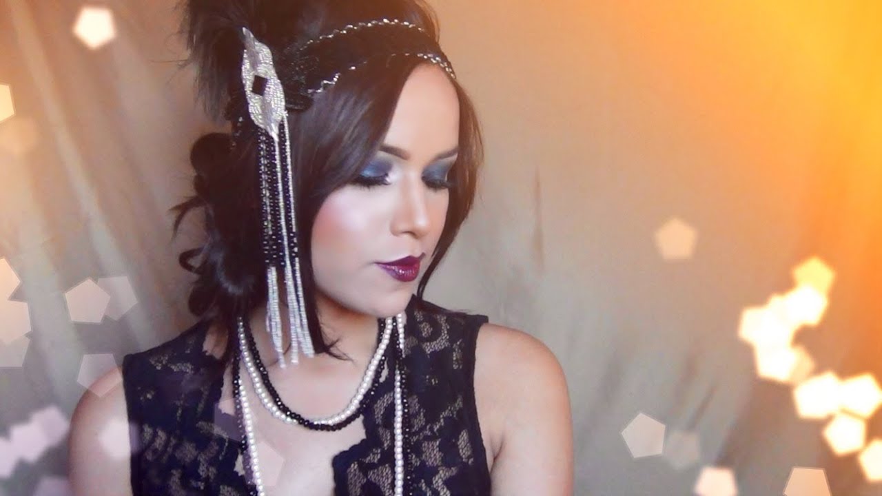 AlbaMayo 1920s Flapper Makeup YouTube