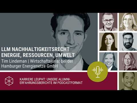 Von dem berufsbegleitenden Master Nachhaltigkeitsrecht zum Wirtschaftsjuristen bei der Hamburger ...