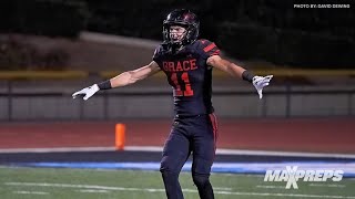 Highlights on no. 10 grace brethren hangs to beat westlake (westlake
village) 42-38. subscribe the maxpreps channel here:
http://t.maxpreps.com/2hxst37...