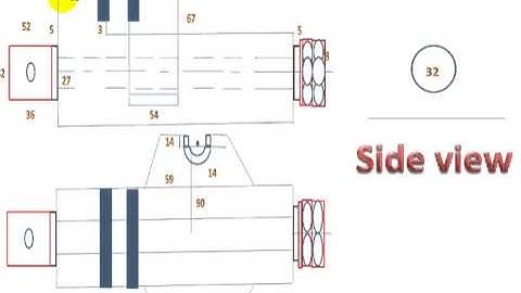 Machine Vice Side View(Part-3)