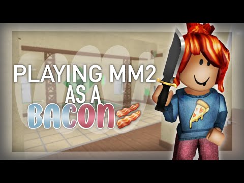 PLAYING MM2 AS A BACON NOOB