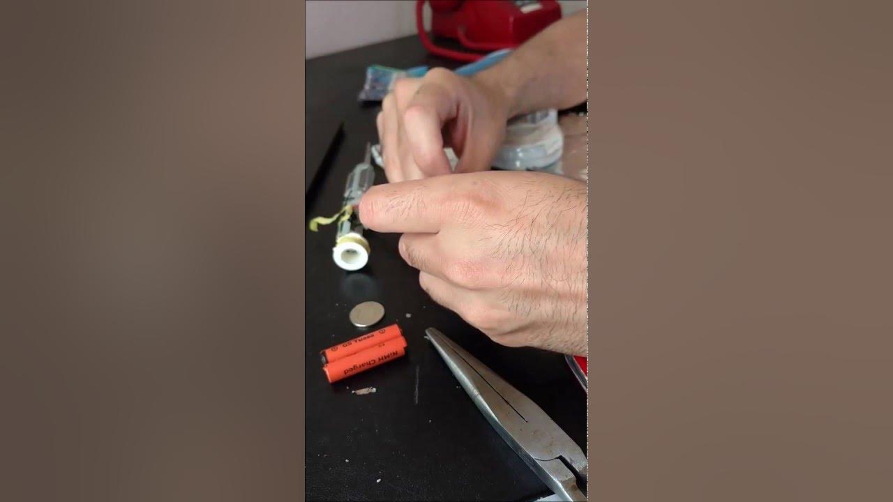 Waterpik SR3000 toothbrush battery replacement howto YouTube