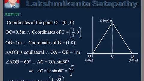 vDo QA Center of Mass-2/ System of three particles
