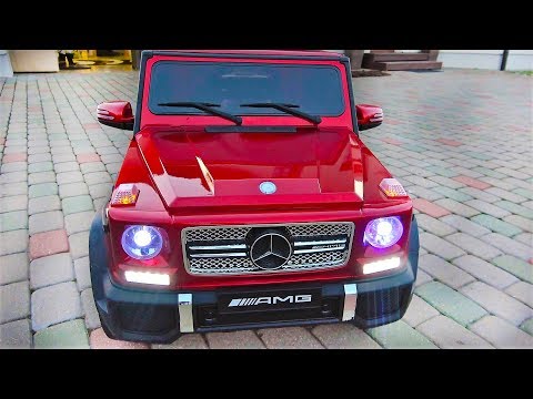 mercedes-benz.-g-class.-gelandewagen-g-65-amg-test-kids-ride-on-car-review-2018