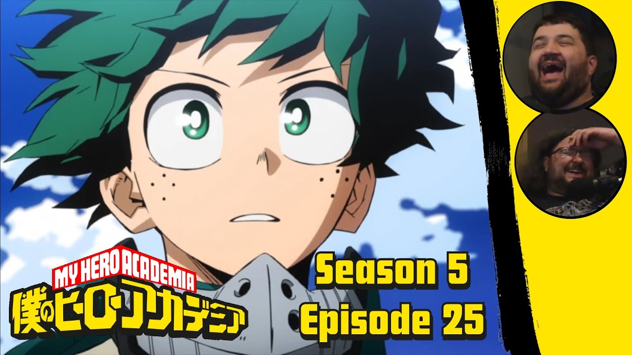 My Hero Academia Season 5 E25 The High, Deep Blue Sky Finale Review