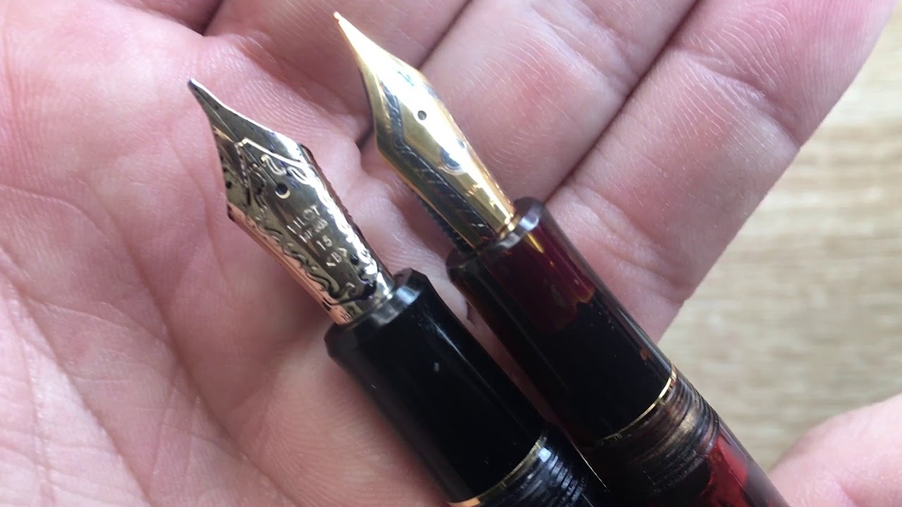 Fountain Pen Comparison Wingsung 699 and Pilot Custom 823 YouTube