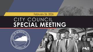 Special City Council Meeting February 26, 2026