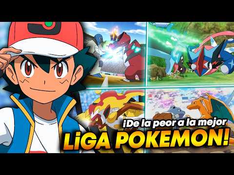 Which is the BEST POKEMON LEAGUE in the anime? - The definitive ranking of leagues: From WORST to...