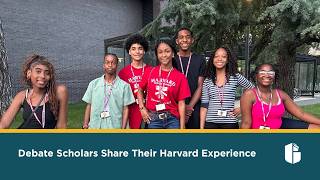 Debate Scholars Share Their Harvard Experience