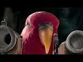 red bird in Pirates of the caribbean