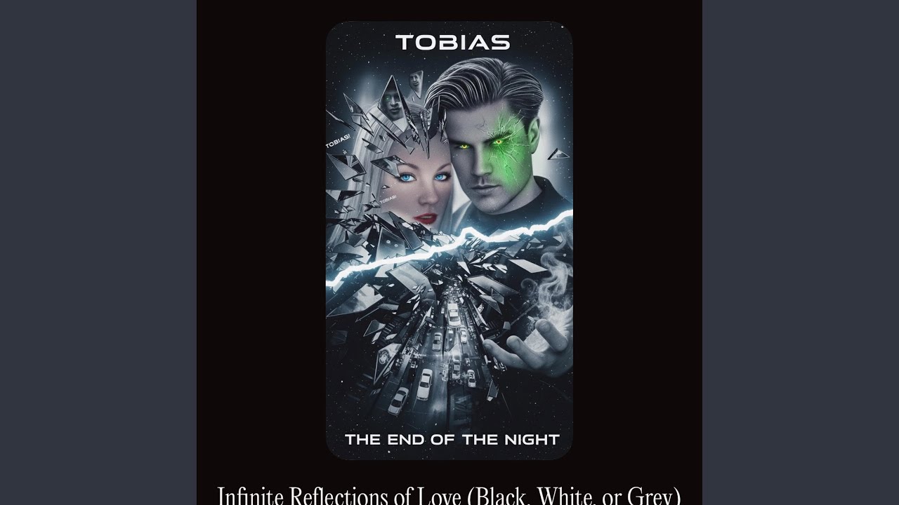 Infinite Reflections of Love (Black, White, or Grey)