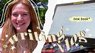 i'm writing a NEW BOOK! | writing vlog 001