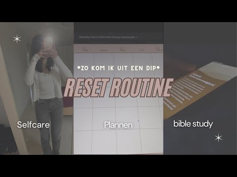 SUNDAY RESET VLOG: *opruimen, plannen, selfcare, tijd maken voor God & meer* 💖