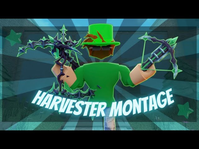 MM2 TRADING MONTAGE #7 (GOT HARVESTER & BAT!) 