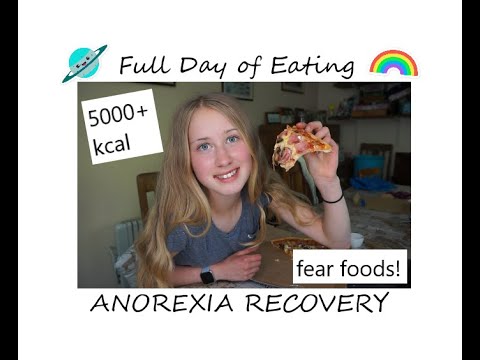 5000 Kcal Of Fear Foods ANOREXIA RECOVERY All In YouTube