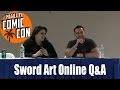 The Sword Art Online Panel with Bryce Papenbrook and Lauren Landa at Magic City Comic Con 2015