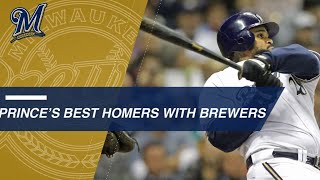 Fielder's best home runs with the Brewers