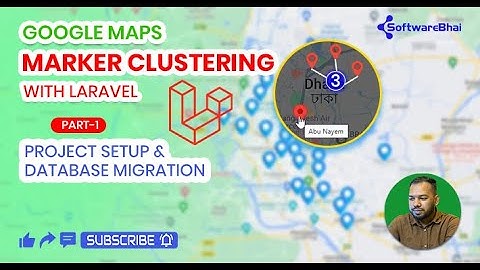 Laravel Google Maps Marker Clustering – Part 1: Project Setup & Database Migration