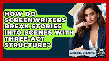How Do Screenwriters Break Stories Into Scenes With Three-act Structure? - Screenwriter