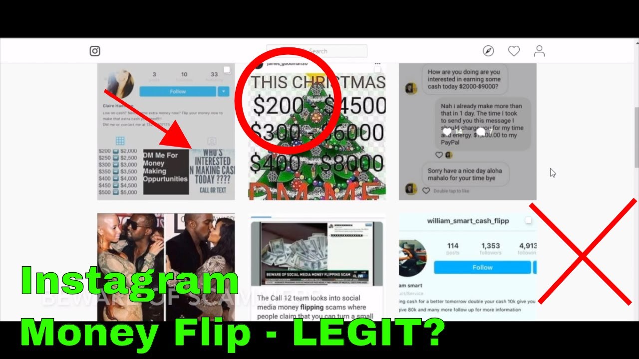 Instagram Money Flip Is It Legit? 🔴 YouTube