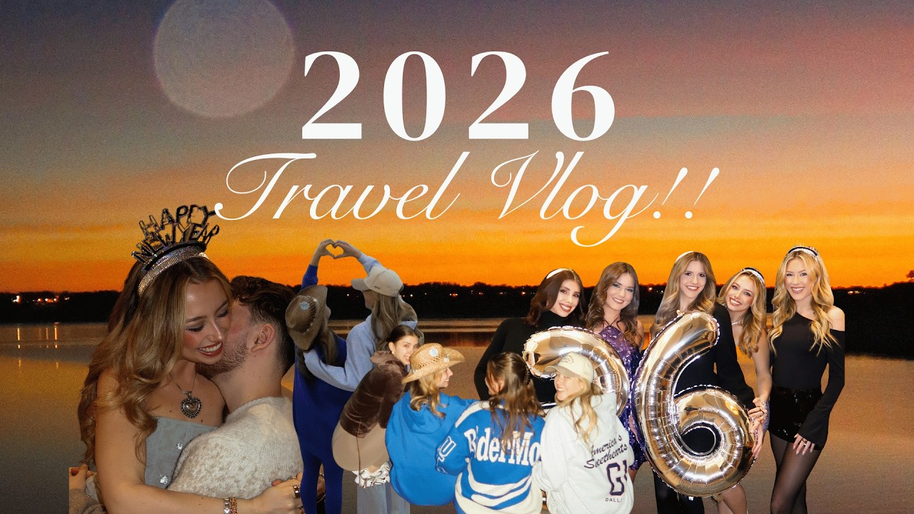 2026 TRAVEL VLOG!!! | Cabin weekend in Texas with my best friends