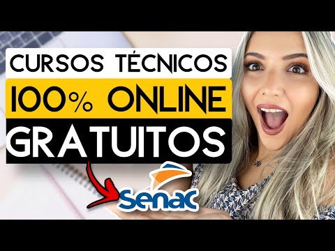 ? CURSOS TÉCNICOS ONLINE GRATUITOS do SENAC ? | Mari Rel