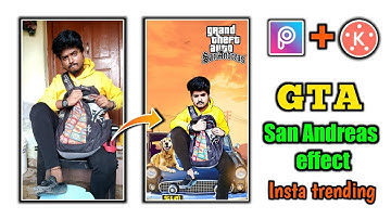 Instagram trending reels GTA effect tutorial || reels viral gta video editing