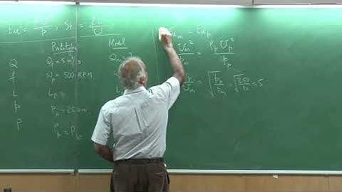 Lecture21_PartB: Similitude & Modeling-Example of Pump(Fluid Mech & Rate Procs by Sanjay Mittal)