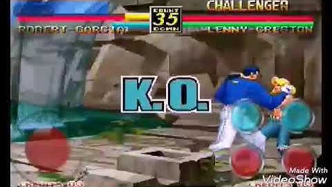 Special Robert Garcia Super Moves on Art of Fighting 3