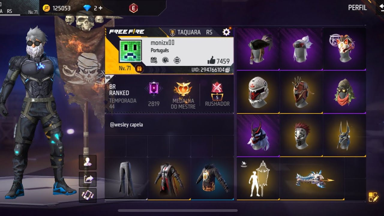 COMPREI UMA CONTA POR 250$