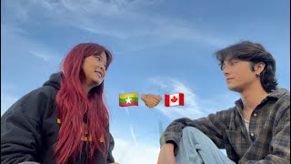 teaching BURMESE 🇲🇲 to my CANADIAN friend (ft. evan kohli)