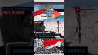 inilah ketika warga palestina di suruh bakar bendera indonesia dan inilah perkataan yg di ucapkan...