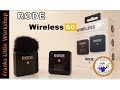 RODE wireless GO for the workshop.