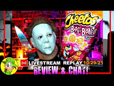 Cheetos® 🐅 BAG OF BONES® 👝💀 CINNAMON SUGAR Review 🍬 Livestream Replay 10.29.21 Peep THIS Out! 🕵️‍♂️