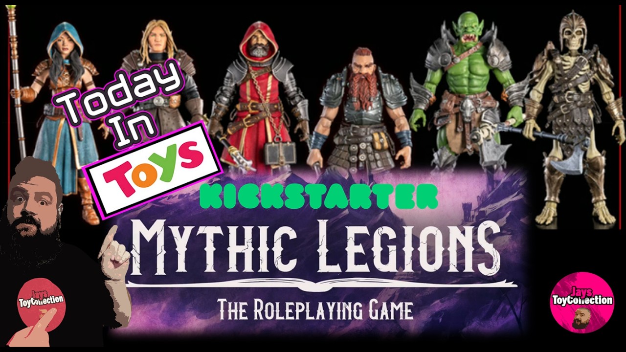 Mythic Legions Kickstarter - Funded in 5 Minutes!!  The Roleplaying Game