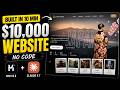 I Built a $10,000 Cinematic Website with Kimi K2.6 + Claude 4.7 (No Coding)