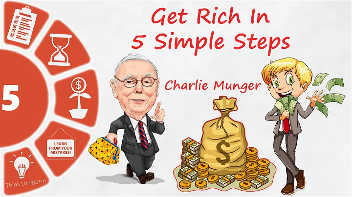 How To Get Rich In 5 Simple Steps By Charlie Munger | 5 Simple Steps to Get Rich