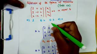 Linear Algebra | Matrix | eigen values and eigen vectors | gate problems solution