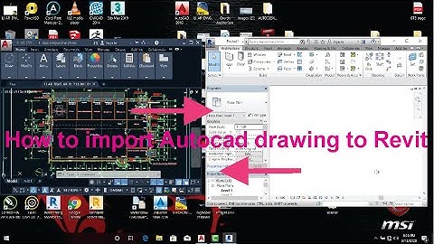 How to Import AutoCAD drawing into Revit