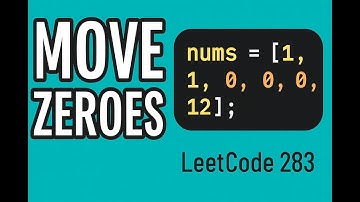 LeetCode 283: Move Zeroes In-Place | JavaScript Trick