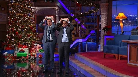 Jonathan Groff Teaches Stephen His King George Walk