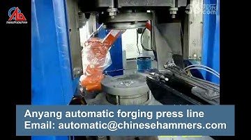 Anyang Automatic forging press line with forging manipulator make bevel gear