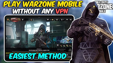 Play WARZONE MOBILE Without VPN | Easiest & Working Method (2024)