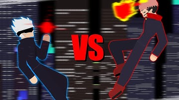 Gojo Vs Sukuna Part 1 (The Beginning) | Jujutsu Kaisen (CANCELLED)