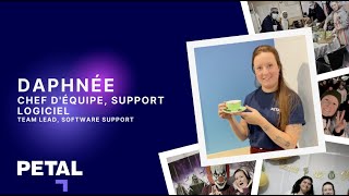 Daphnée - Chef d'équipe, support logiciel