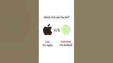 Apple vs. Android: Which Side Are You On? (Direct and Clear) #shorts #viralshorts #youtubeshorts