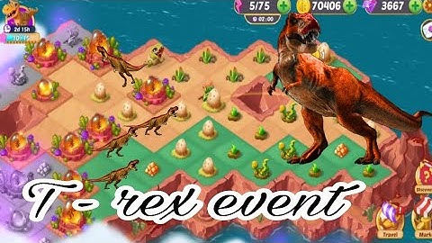 I played t-rex event - Evermerge